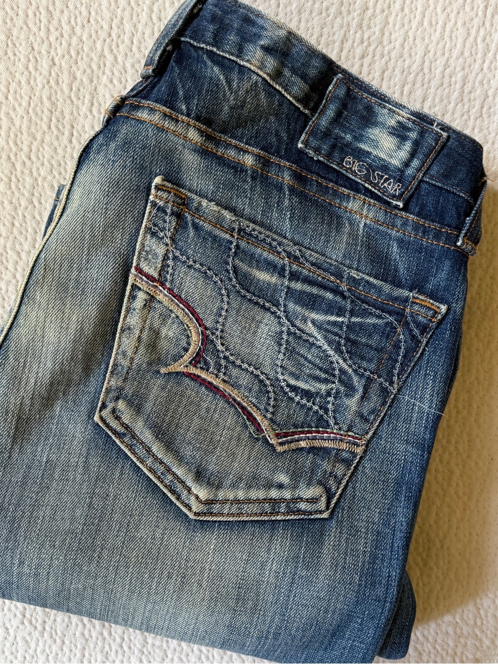 Big Star “Sweet” Low Rise Bootcut Jeans – Made in USA